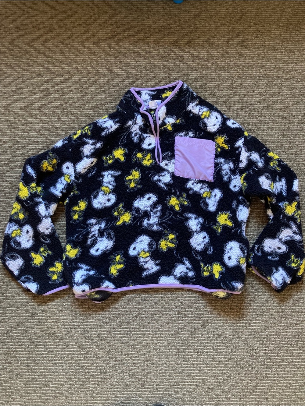 Peanuts Snoopy Woodstock Jacket size Large